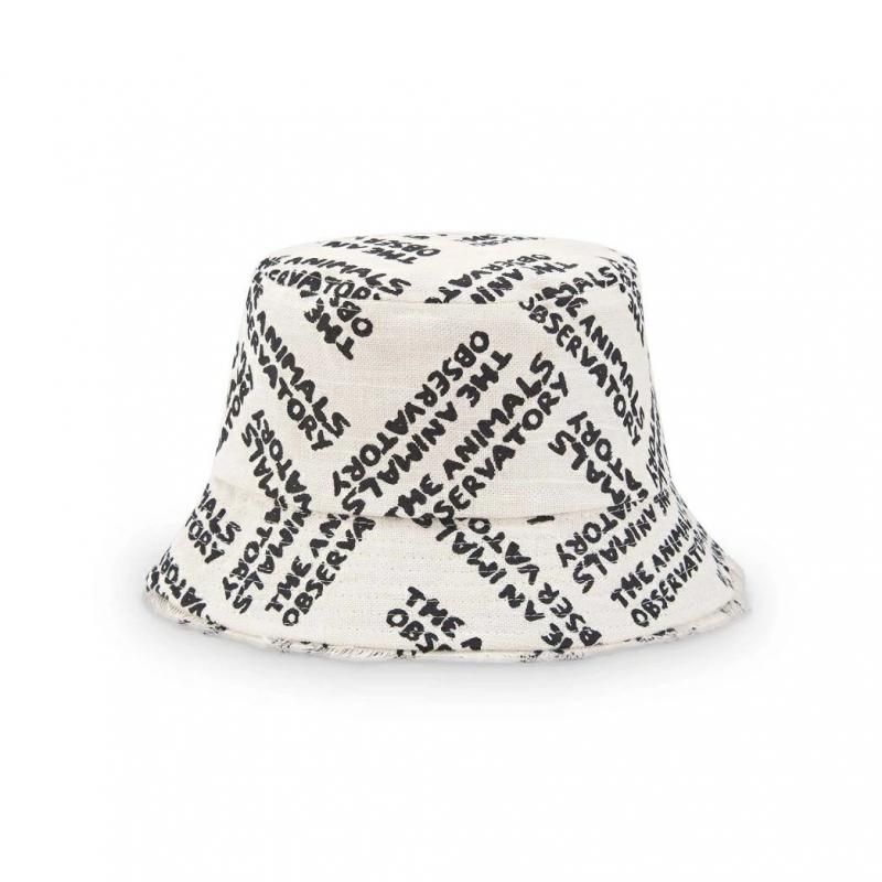 The Animals Observatory Starfish Bucket Hat / White