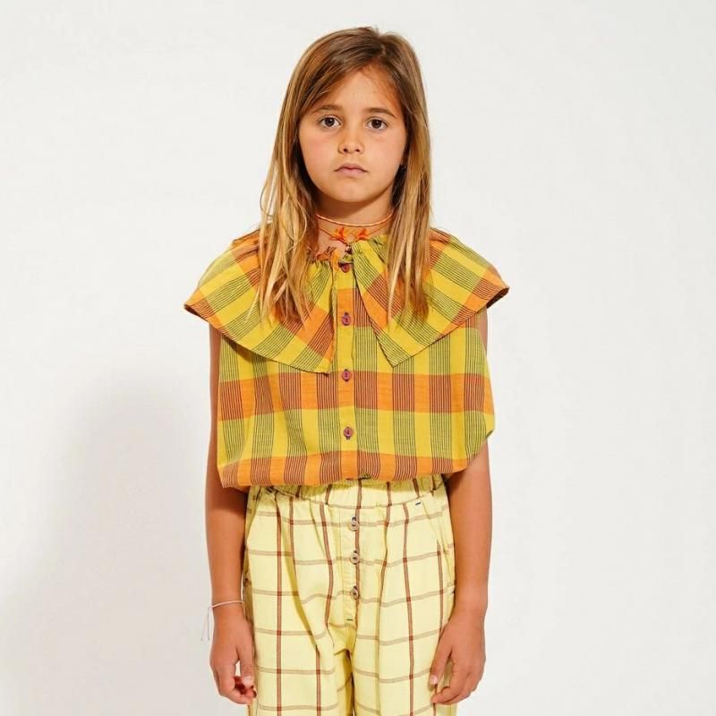 piupiuchick Mustard Checkered MTC