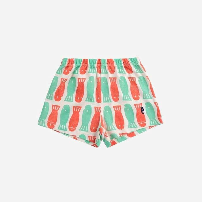BOBO CHOSES Lucky Fish all over shorts