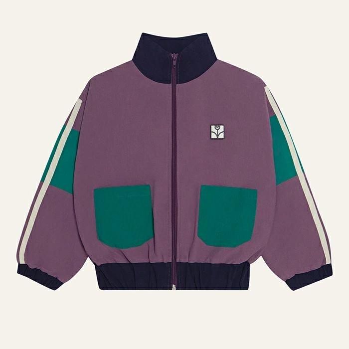 The Campamento Kids collection : PURPLE SPORTY JACKET 