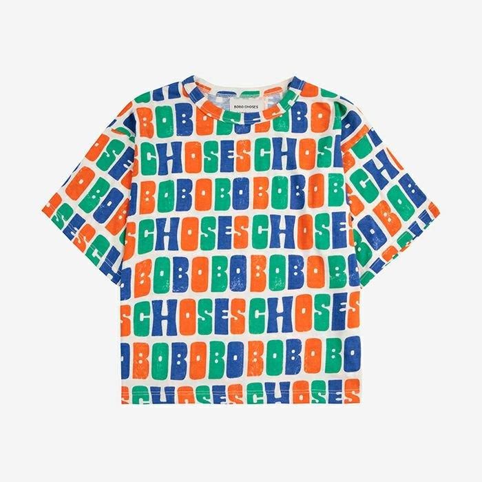 BOBO CHOSES Multicolor Bobo Choses all over T-shirt