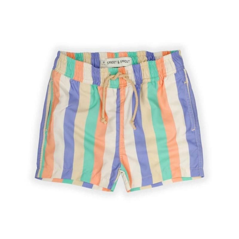 Sproet&Sprout Swim shorts multi colour stripes