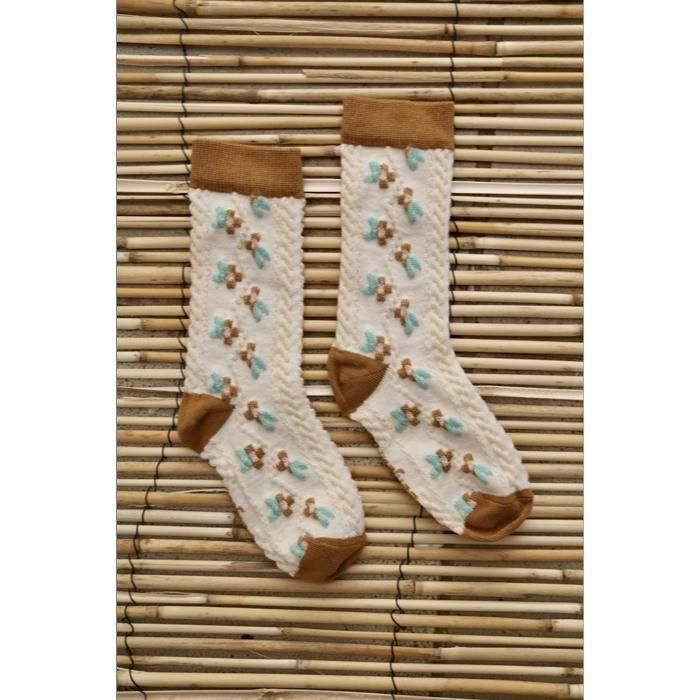 BonjourDiary Stripe socks