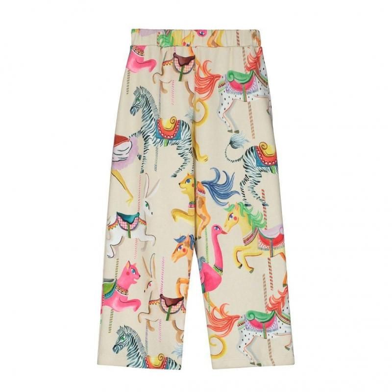 Maison Mangostan CARNIVAL SWEATPANTS BLUSH