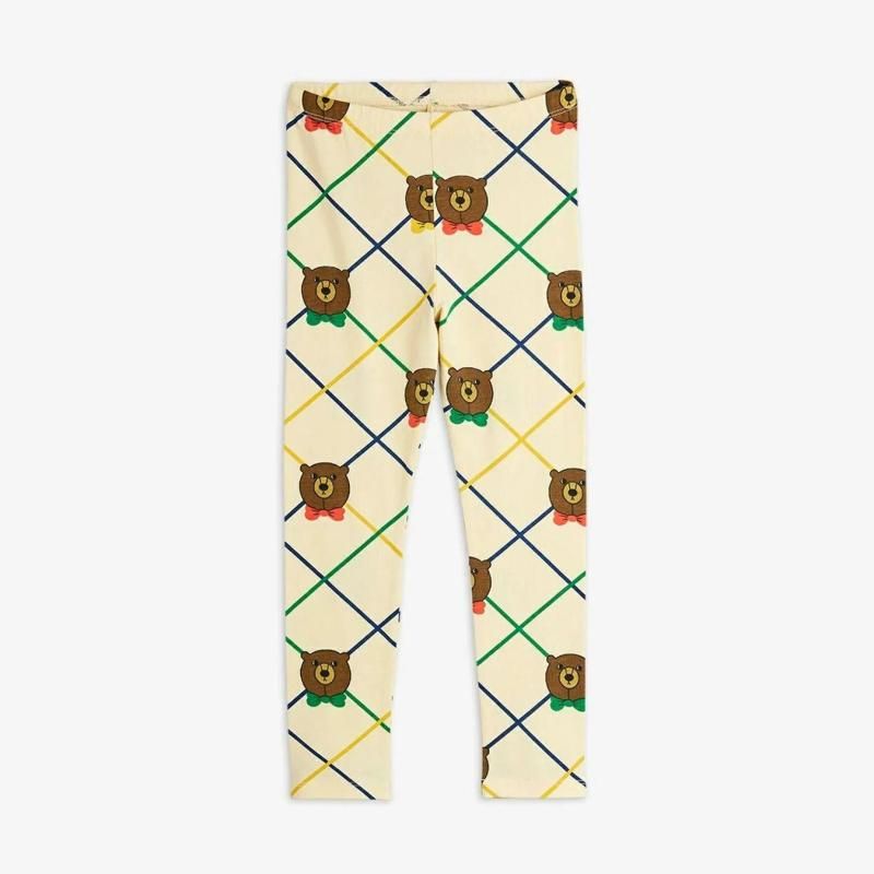 Mini Rodini Bear check leggings