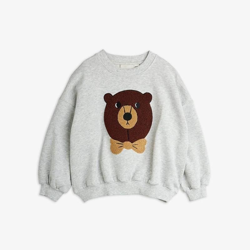Mini Rodini Bear chenille sweatshirt