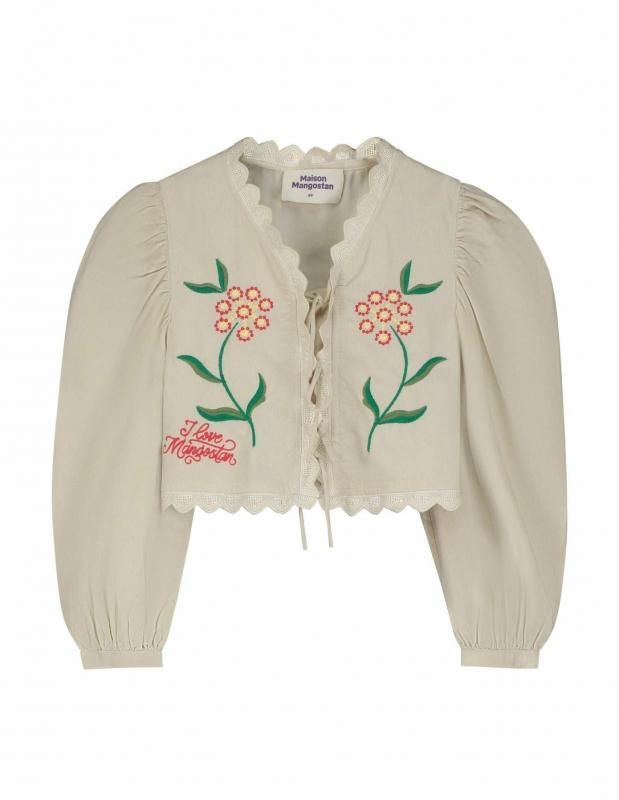 Maison Mangostan MIMOSA TOP ANGORA