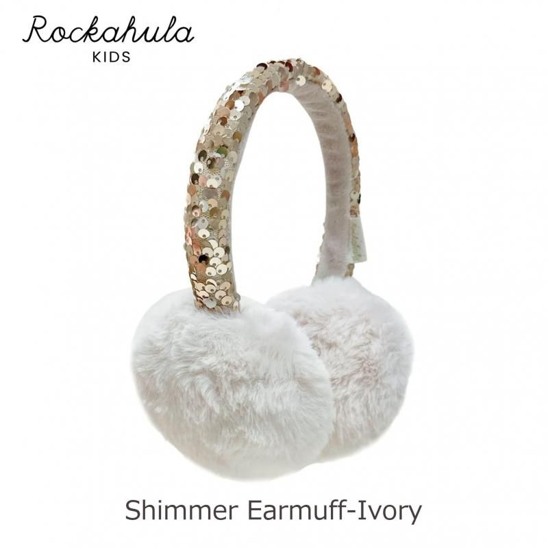 Rockahula Kids Shimmer Earmeff-Ivory
