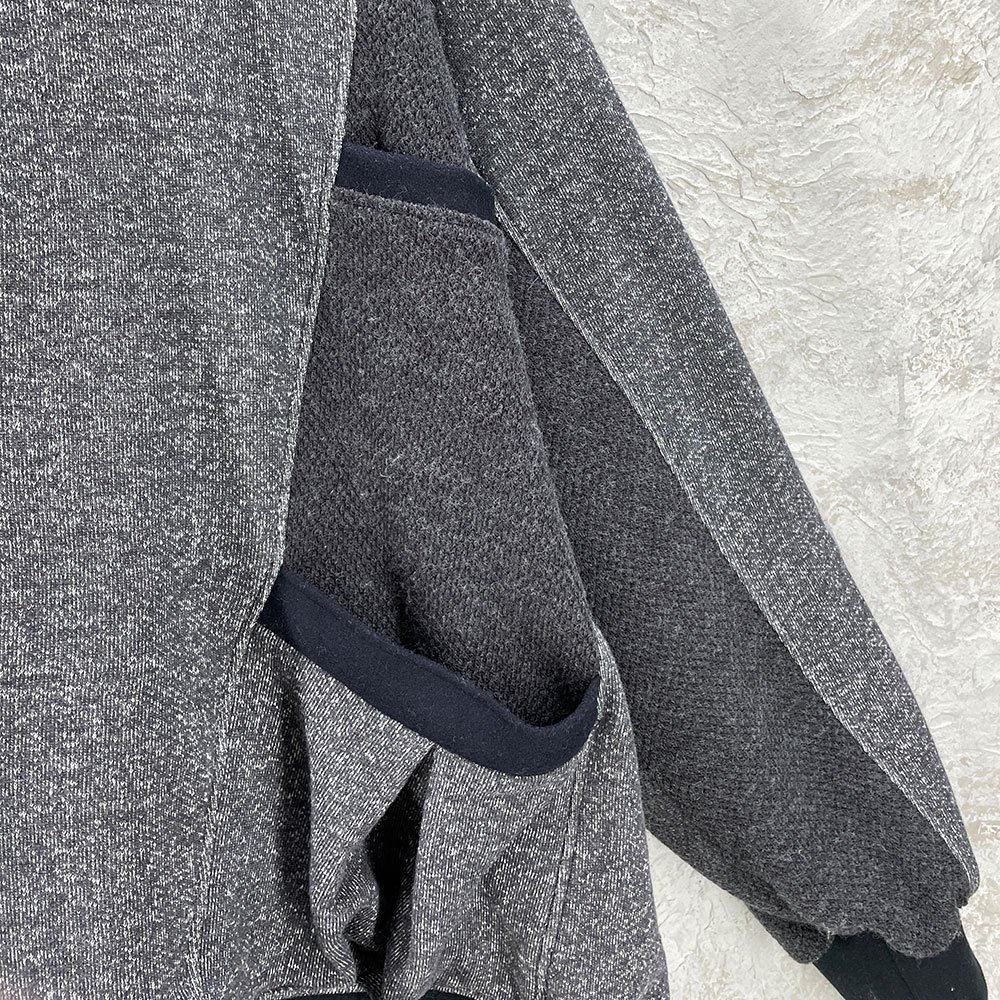 カクレミ / Dolman-Hoodie (DARK GRAY) - MAISON de SIGN