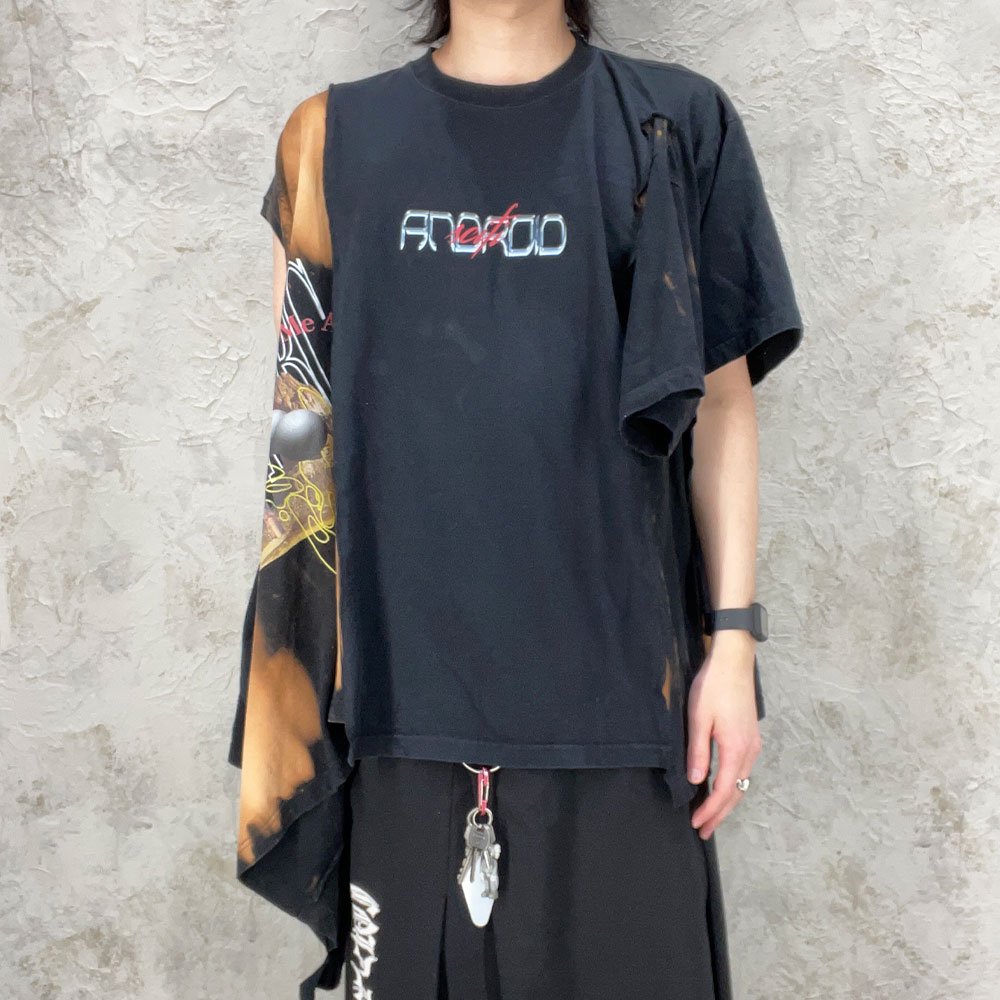 H.B.C / REMAKE DYE ANDROID DOUBLE HEAD TEE