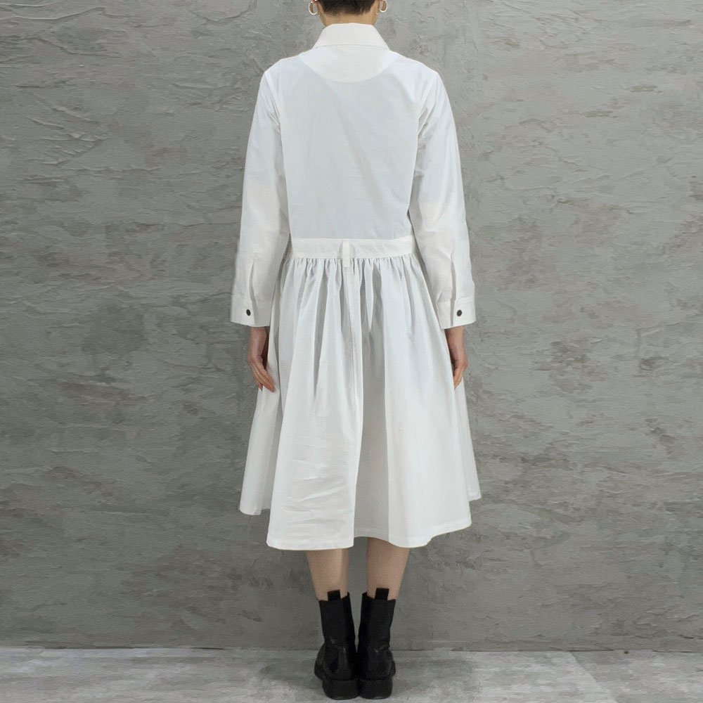 CUT/ JUMPSUITS DRESS (WHT) - MAISON de SIGN