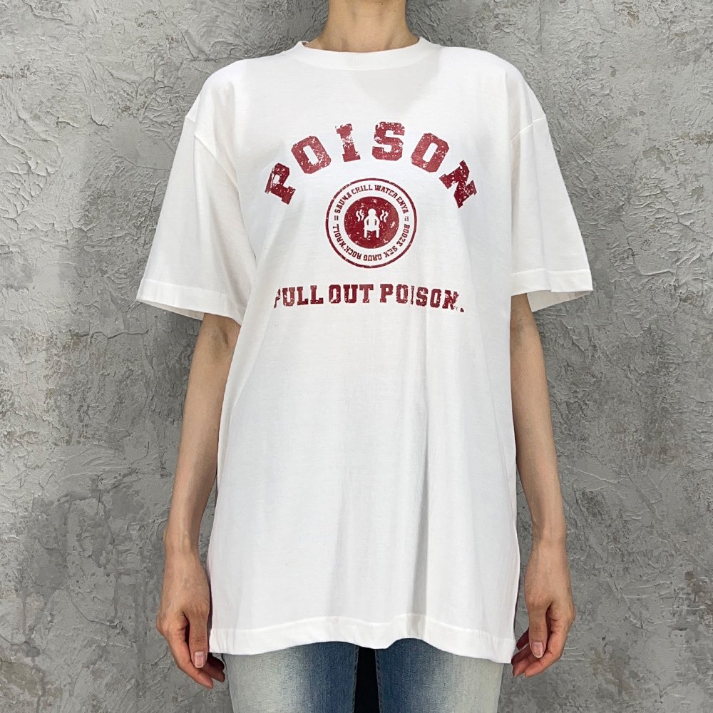 POISONLIFE / COLLEGE POISON TEE (OFF)