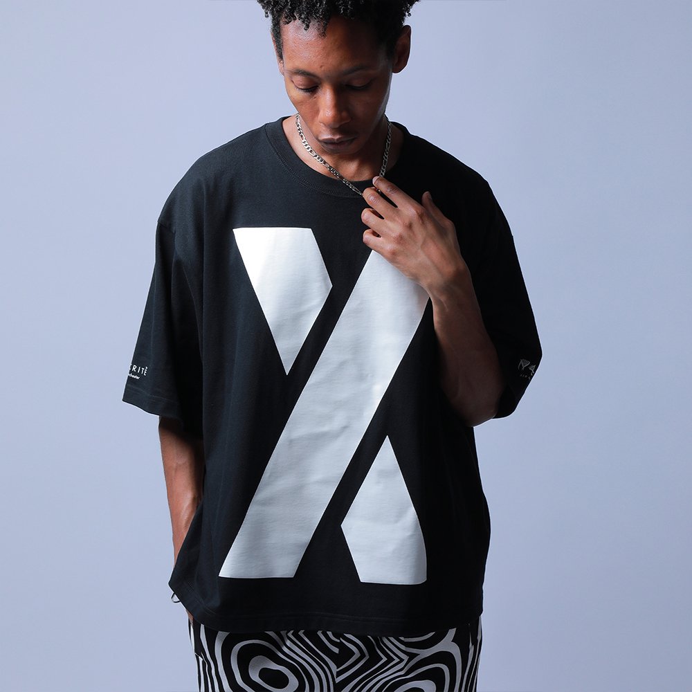 HYPOCRITE4410/10xxx supersquare  tee (BLACK)