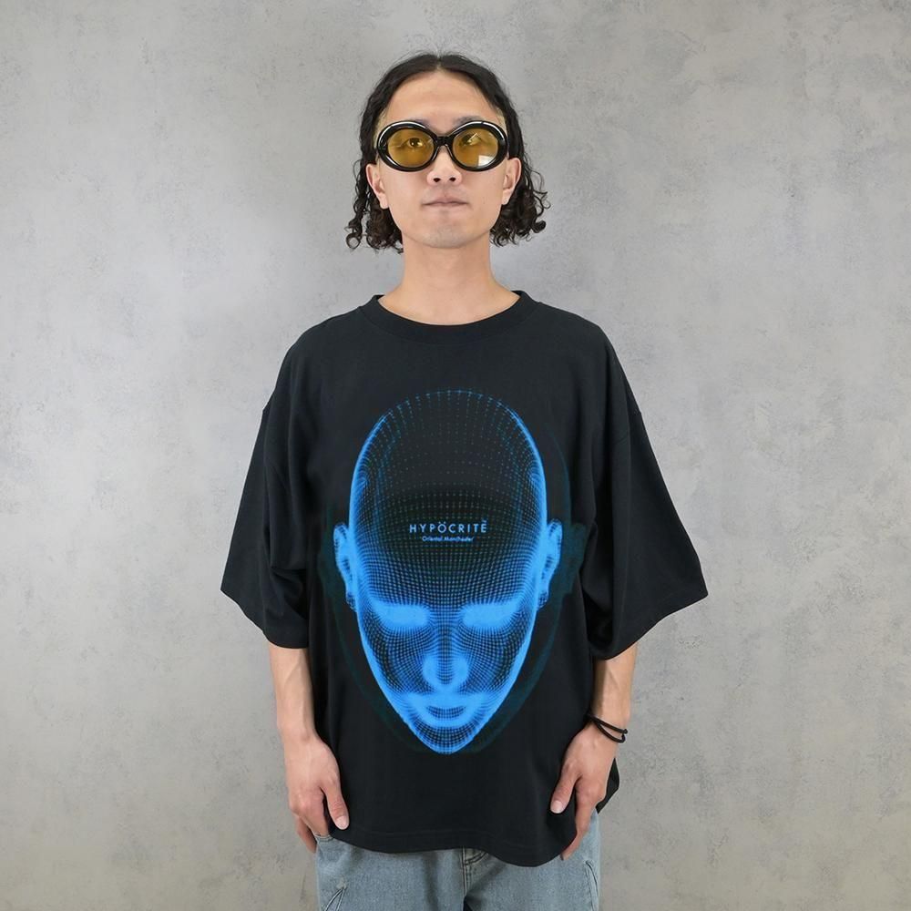 HYPOCRITE /digital faces supersquare  tee