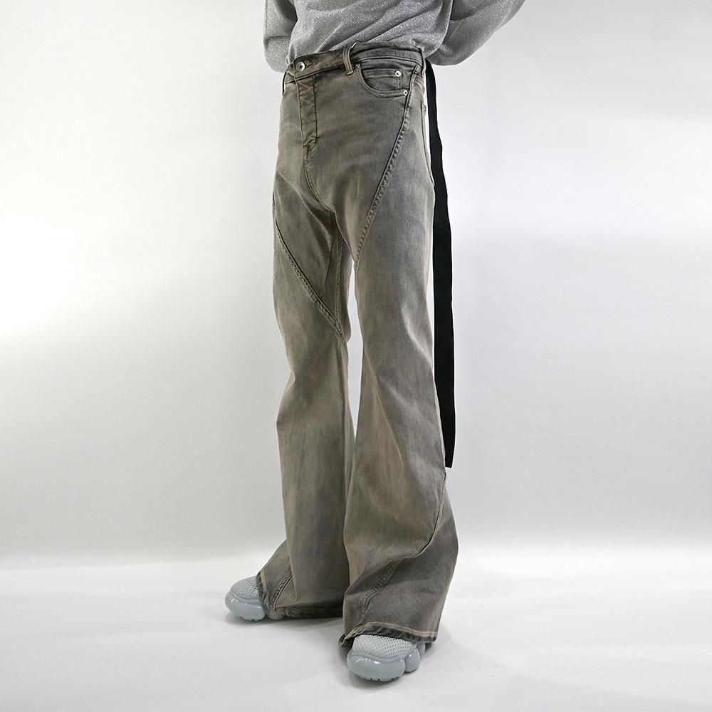 wasabi / stretch flarebell-denim (SAND)