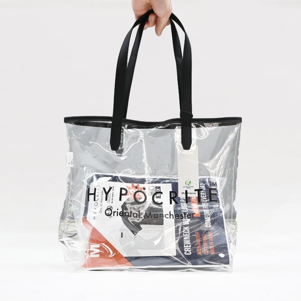 HYPOCRITE /  LOGO CLEAR BAG