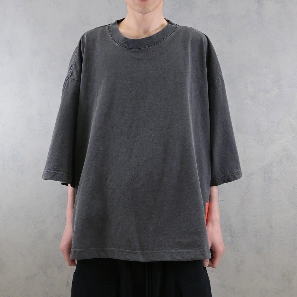 HYPOCRITE / heavy wide short tee(WASHBLK)