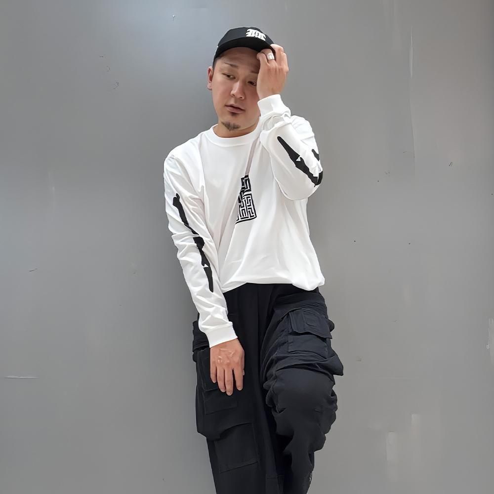 POISONLIFE x ENIMO/ FxxK BONE LONGSLEEVETEE(WHT)
