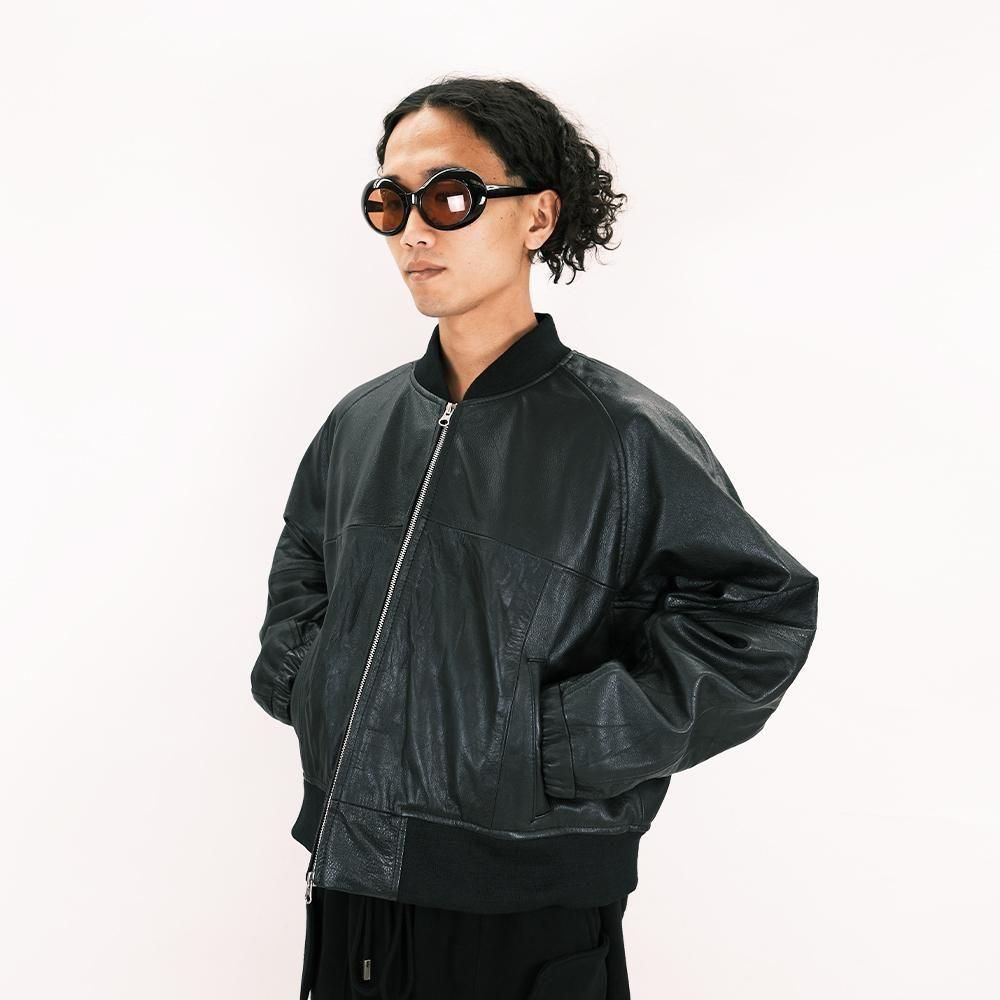 新品❣️maison de rフラフィブルゾン　黒 新品❣️maison de rフラフィブルゾン 黒