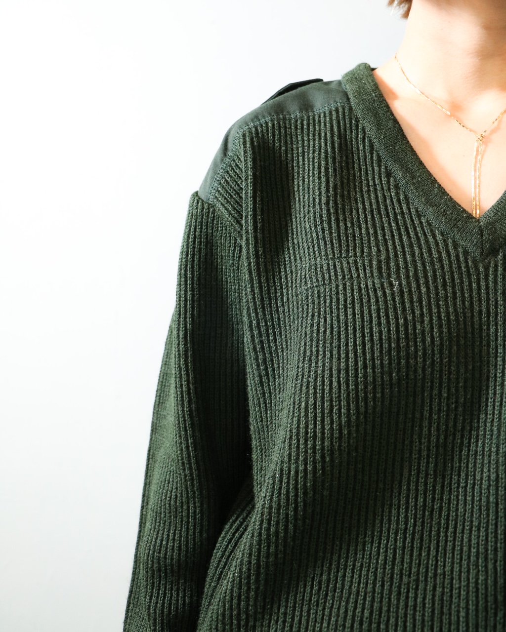 

French Army Command knit