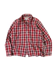 60's “Puritan Sportswear”L/S B.D Checked Shirt