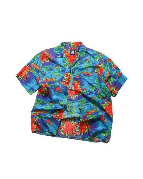 90s “GAP” S/S Aloha Shirt