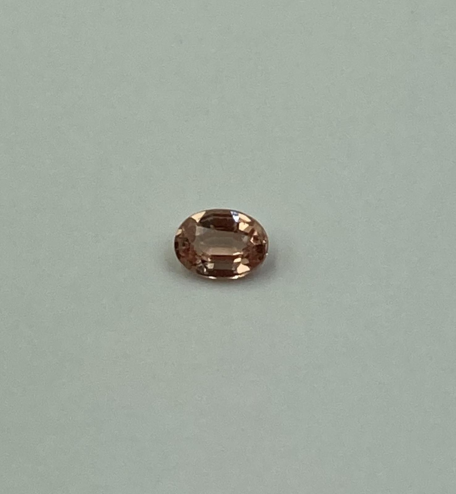 鑑別書付き】パパラチアサファイア 0.106ct スリランカ産 - Ｓ・Ｓ・Ｄ