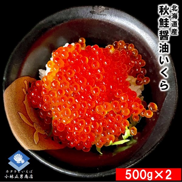 醤油いくら　北海道産　秋鮭卵　500g　最高級品　条件付き送料無料