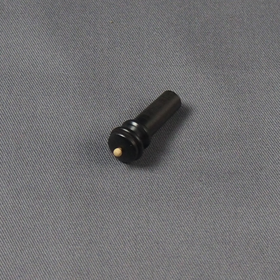 【新品】バイオリン用フィッティングセット（エボニー／クローム金具）未使用品！ 新品】バイオリン用フィッティングセット（エボニー／クローム