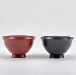 【超特価】浄法寺塗　赤色漆器のおわん（※２個入り）美良品 浄法寺塗汁椀 ※【浄法寺漆100％】のみ、送料無料キャンペーン中