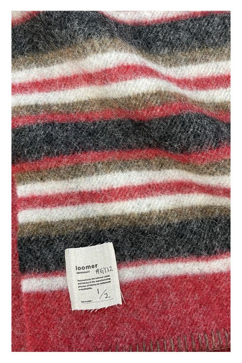 【LIMITED-E】Shetland Wool Blanket -Small