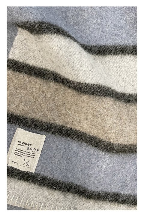 LIMITED-HShetland Wool Blanket -Small