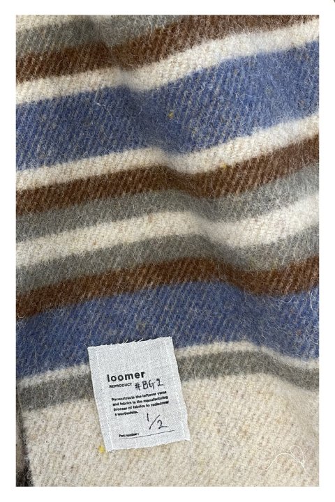 【LIMITED-E】Shetland Wool Blanket