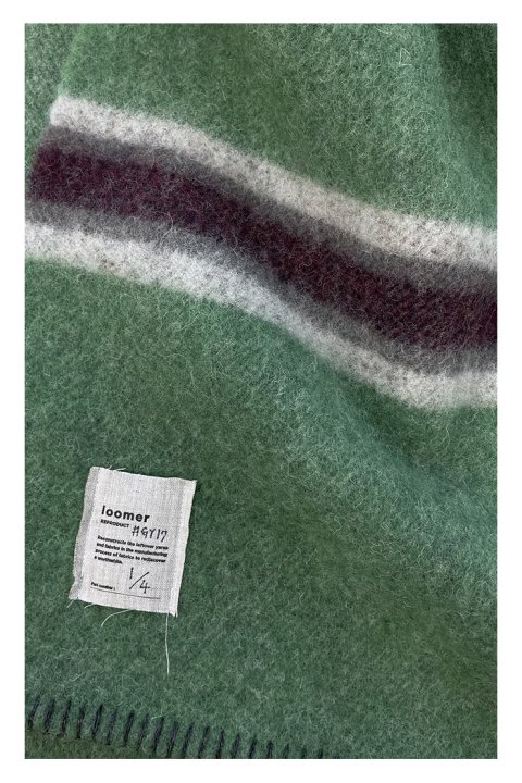 【LIMITED-F】Shetland Wool Blanket