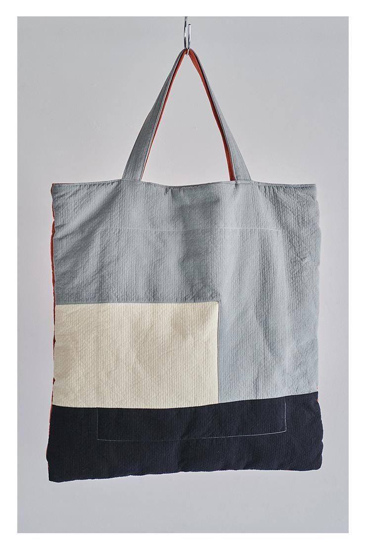 Sashiko Patchwork Bag - loomer Store