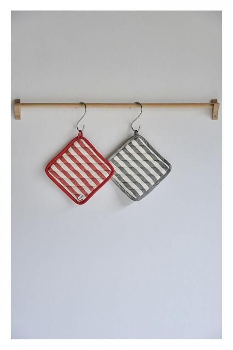 <img class='new_mark_img1' src='https://img.shop-pro.jp/img/new/icons8.gif' style='border:none;display:inline;margin:0px;padding:0px;width:auto;' />Linen-Cotton-Silk Nep Stripe Pot Mat