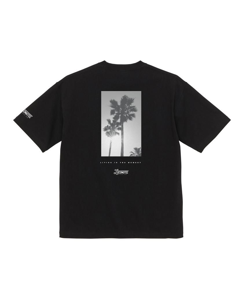 ͽʡ ̵ <br>LIVING IN THE MOMENT PARM TREE  ӥå륨åT-shrit 