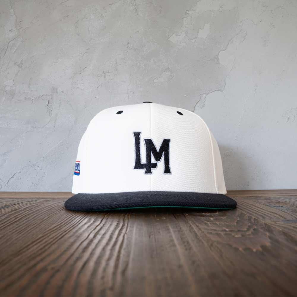 ڼ 6/16ޤǡ<br>̵<br> LM56 WHITE&BLACK SNAPBACK CAP