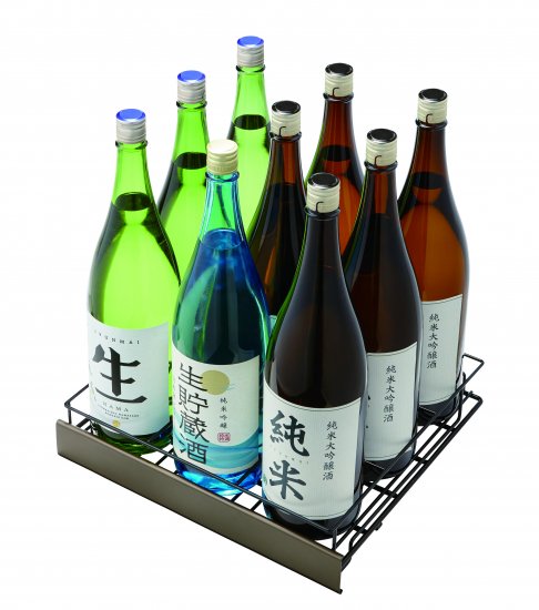 AQUA 日本酒セラー SAKE CABINET 品番：CSR-15H(K)