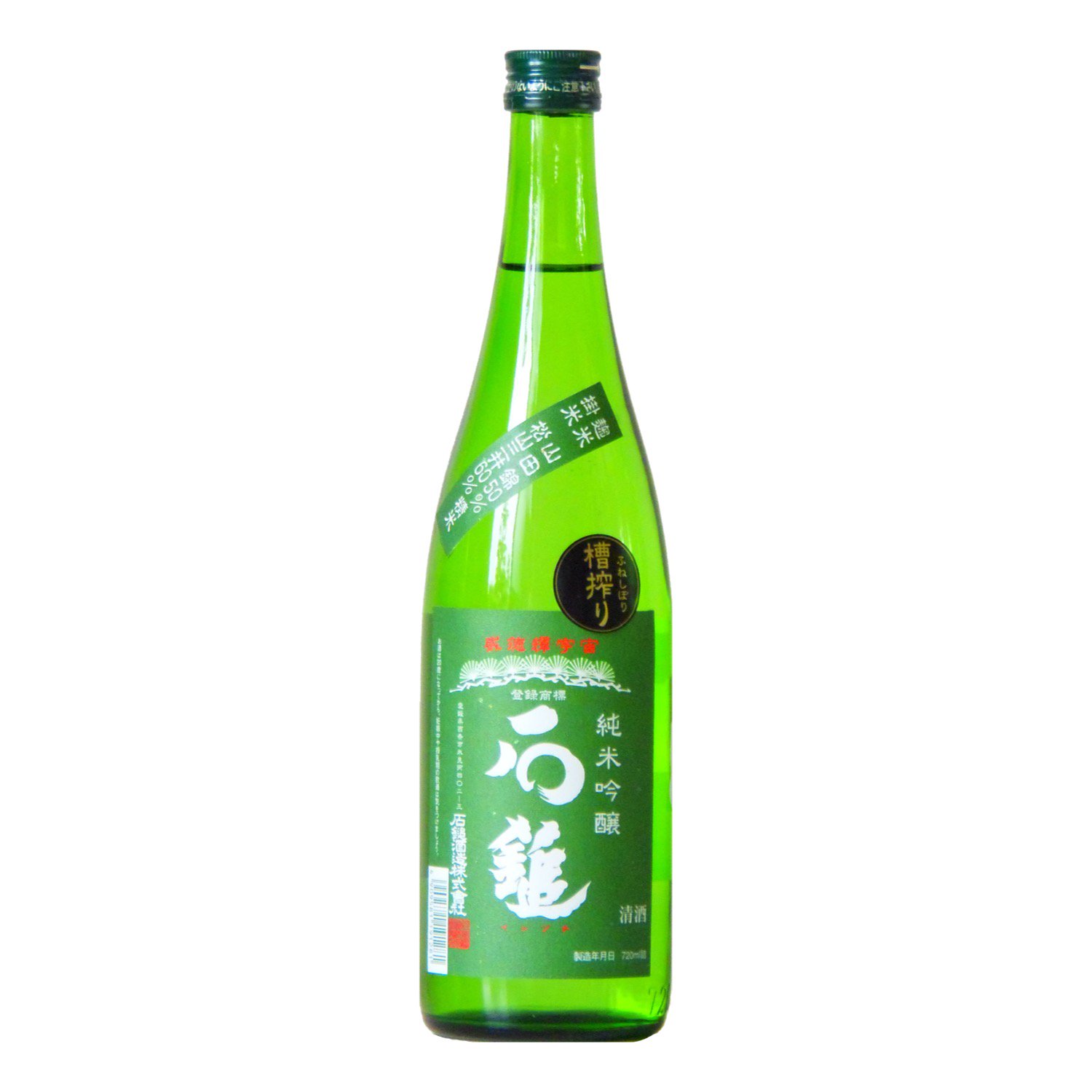 石鎚 純米吟醸 緑ラベル 720ml