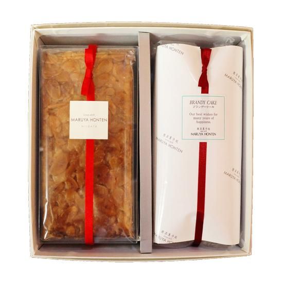 アーモンドケーキ ブランデーケーキ2本入 オンラインショップ 新潟菓子司丸屋本店