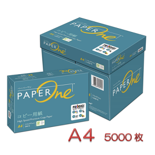 □高白色ペーパーワン A4（5000枚：500枚×10冊） - B5 OFFICE SUPPLY SHOP