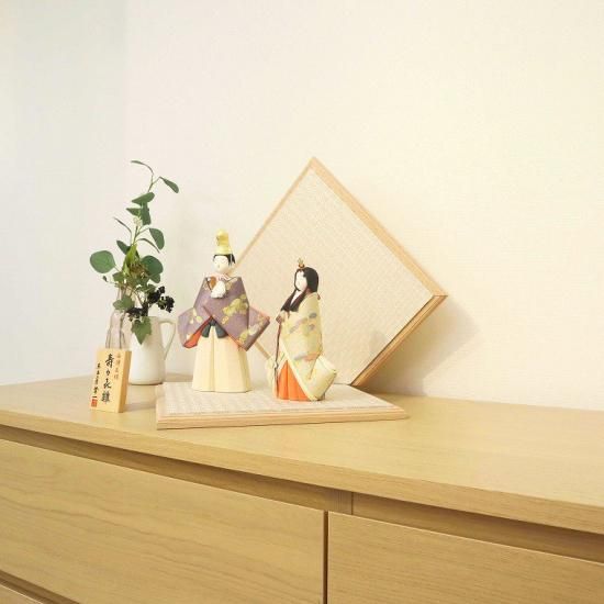雛人形 鈴木賢一作 立雛「寿々喜雛」 - 川田芳好堂 オンラインショップ