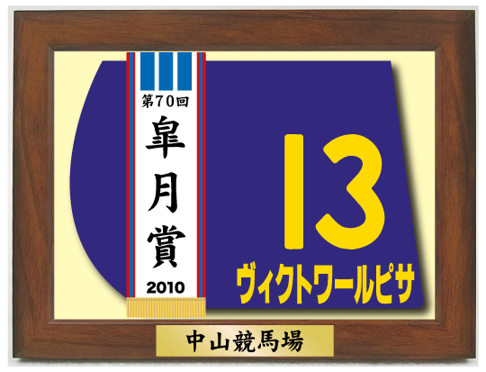 額入】2010年 ヴィクトワールピサ - 期間限定 ゼッケン販売 額入】2010年 ヴィクトワールピサ - 期間限定 ゼッケン販売