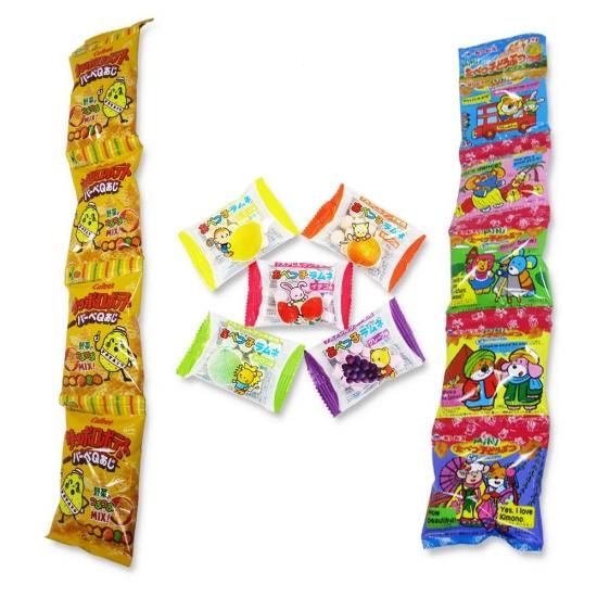 4P(内1)サッポロBBQ / あべっ子ラムネ(1個) / 5P(内1)たべっ子水族館 【学】