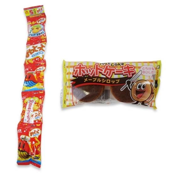 5P(内1)おっとっと / メイプルホットケーキ(1個)【学】