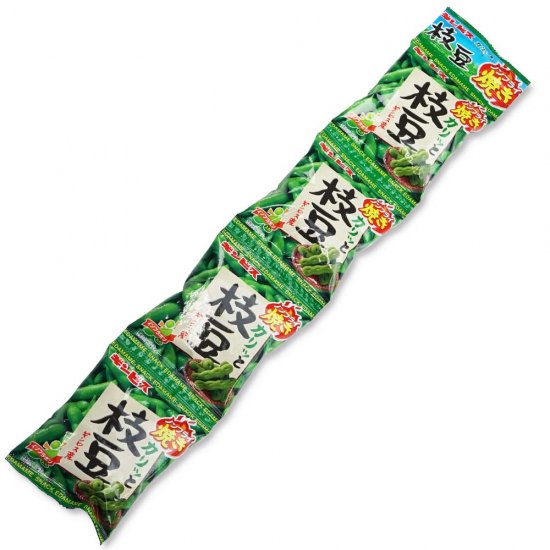 ギンビス カリッと枝豆 ノンフライ焼き 4P (12個入) スナック菓子【学】【幼】