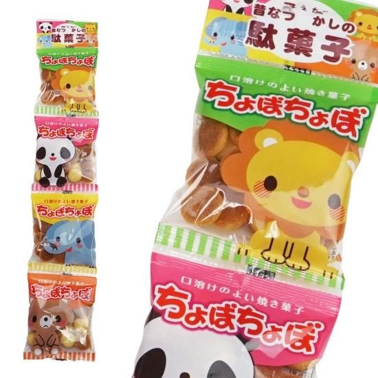 大阪前田 ちょぼちょぼ4P (バラ売り) ビスケット菓子【学】【幼】