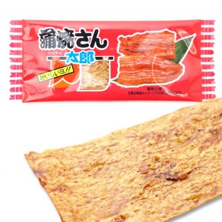 菓道 蒲焼さん太郎 (60個入)  イカ 珍味系の駄菓子【学】