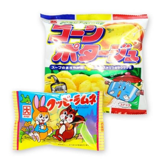 リスカコーンポタージュ(1個) / クッピーラムネ(1個) 【学】【幼】